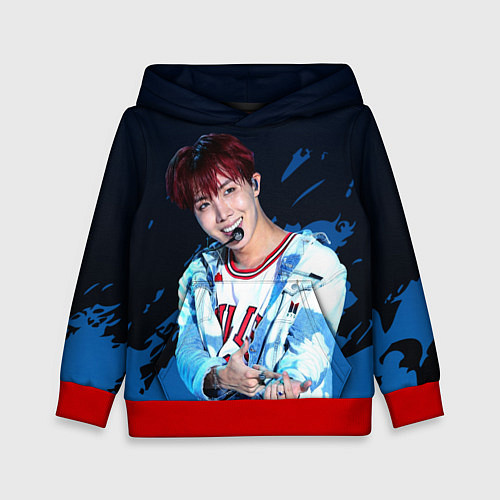 Детская толстовка BTS / 3D-Красный – фото 1