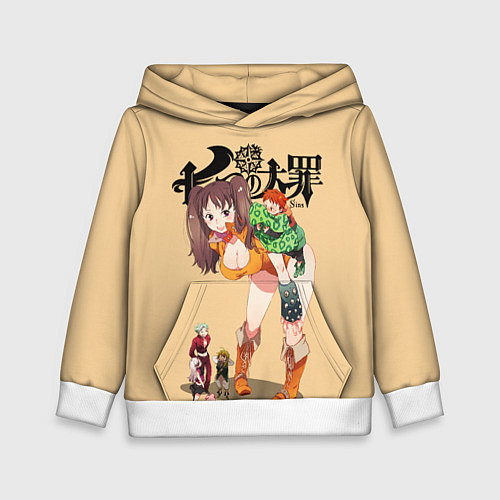 Детская толстовка Nanatsu no Taizai / 3D-Белый – фото 1