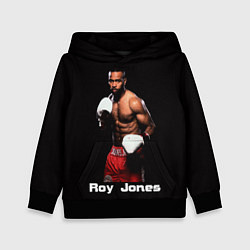 Толстовка-худи детская Roy Jones, цвет: 3D-черный