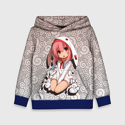 Детская толстовка Аниме Манга / 3D-Синий – фото 1