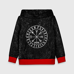 Толстовка-худи детская Вегвизир, цвет: 3D-красный