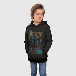 Толстовка-худи детская The Doors, цвет: 3D-черный — фото 2