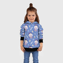 Толстовка-худи детская Genshin Impact, цвет: 3D-черный — фото 2