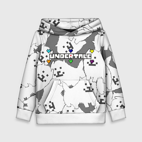 Детская толстовка Undertale / 3D-Белый – фото 1