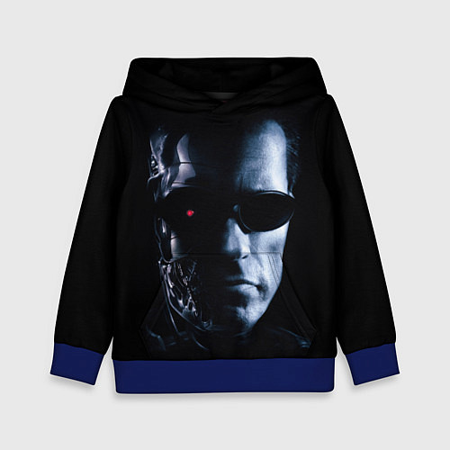 Детская толстовка T800 / 3D-Синий – фото 1