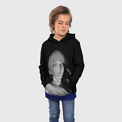 Толстовка-худи детская Makima Chainsaw Man, цвет: 3D-синий — фото 2