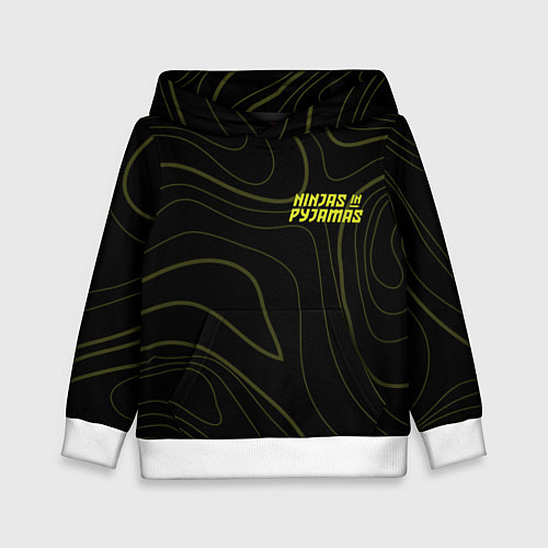 Детская толстовка Ninjas In Pyjamas / 3D-Белый – фото 1