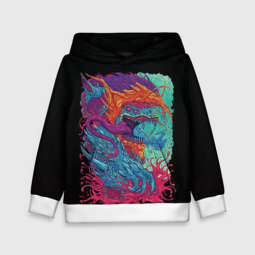 Детская толстовка Hyper beast art / 3D-Белый – фото 1