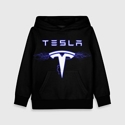 Толстовка-худи детская TESLA, цвет: 3D-черный