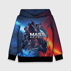 Толстовка-худи детская Mass EFFECT Legendary ed, цвет: 3D-черный