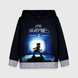 Толстовка-худи детская Little Nightmares 2 МОНО, цвет: 3D-меланж
