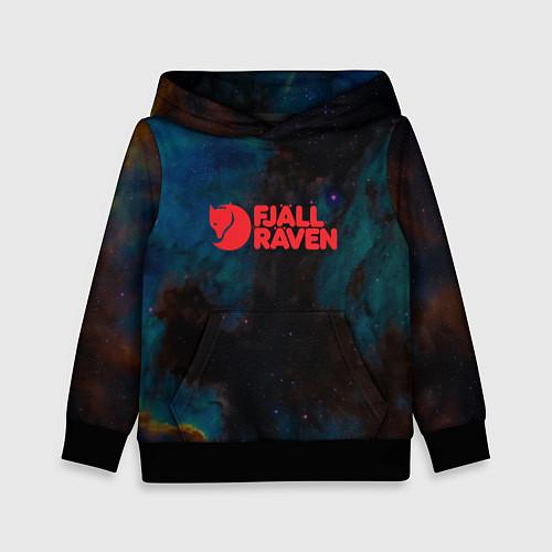 Детская толстовка Fjall Raven Дизайнерская / 3D-Черный – фото 1