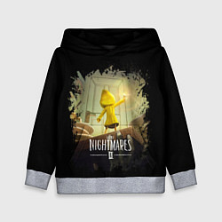 Толстовка-худи детская LITTLE NIGHTMARES ЛИТЛ НАЙТМ, цвет: 3D-меланж