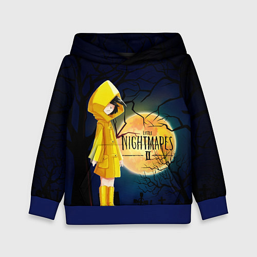 Детская толстовка Little Nightmares 2 / 3D-Синий – фото 1