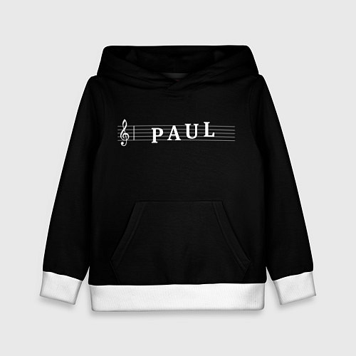 Детская толстовка Paul / 3D-Белый – фото 1