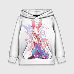 Толстовка-худи детская BEASTARS, Хару, цвет: 3D-белый