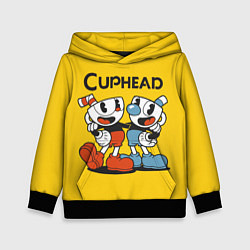 Толстовка-худи детская CUPHEAD, цвет: 3D-черный