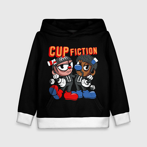 Детская толстовка CUP FICTION / 3D-Белый – фото 1