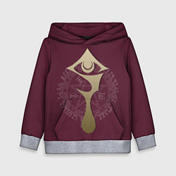 Толстовка-худи детская Hellsing, цвет: 3D-меланж