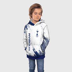 Толстовка-худи детская TOTTENHAM HOTSPUR, цвет: 3D-синий — фото 2