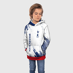 Толстовка-худи детская TOTTENHAM HOTSPUR, цвет: 3D-красный — фото 2