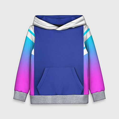 Детская толстовка NEON GRADIENT FITNESS UNIFORM / 3D-Меланж – фото 1