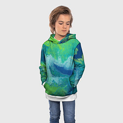 Толстовка-худи детская Художественная Тина, цвет: 3D-белый — фото 2
