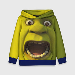 Детская толстовка Shrek is Yelling