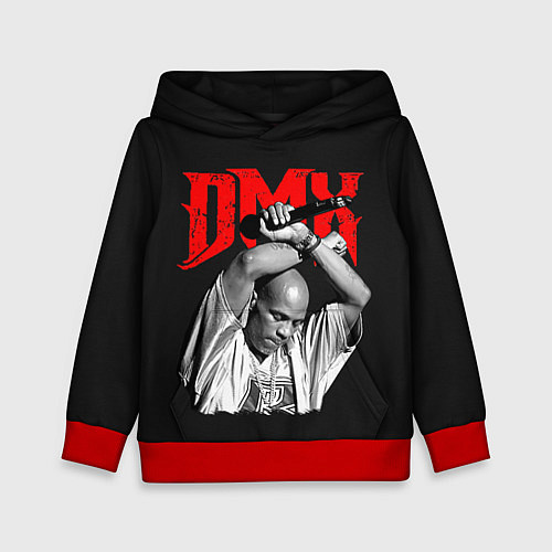 Детская толстовка Legend DMX / 3D-Красный – фото 1