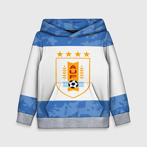 Детская толстовка Сборная Уругвая / 3D-Меланж – фото 1