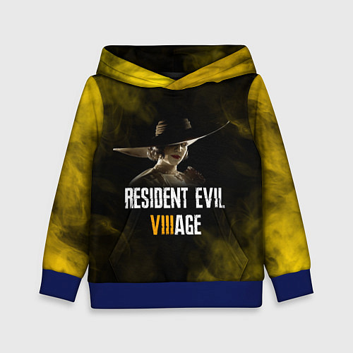 Детская толстовка RESIDENT EVIL VILLAGE LADY DIMITRESCU Z / 3D-Синий – фото 1