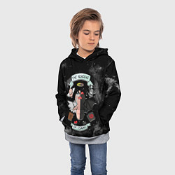 Толстовка-худи детская Sides of Isaac, цвет: 3D-меланж — фото 2