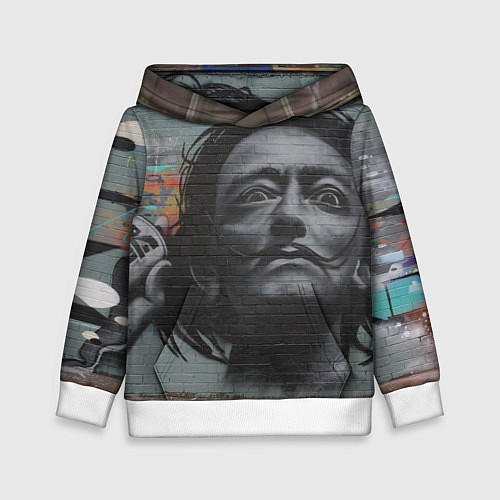 Детская толстовка Сальвадор Дали / 3D-Белый – фото 1