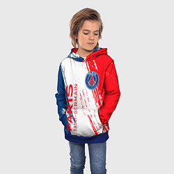 Толстовка-худи детская ФК ПСЖ FC PSG PARIS SG, цвет: 3D-синий — фото 2