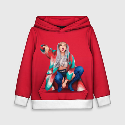Детская толстовка Kill the love Lisa / 3D-Белый – фото 1