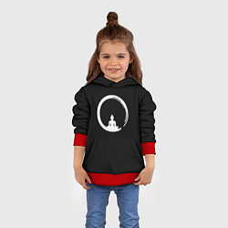 Толстовка-худи детская Zen Comprehension, цвет: 3D-красный — фото 2