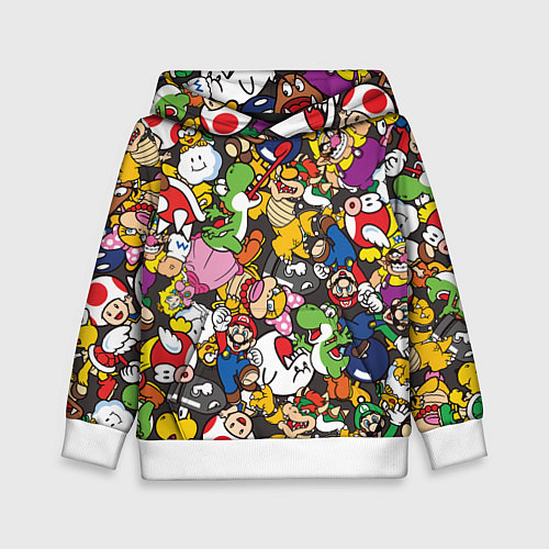 Детская толстовка Capcom World / 3D-Белый – фото 1