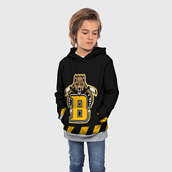 Толстовка-худи детская BOSTON BRUINS, цвет: 3D-меланж — фото 2