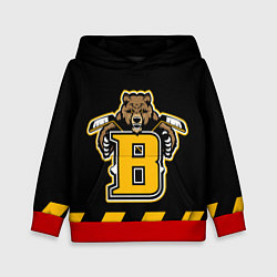 Толстовка-худи детская BOSTON BRUINS, цвет: 3D-красный