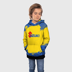 Толстовка-худи детская Suzuki Сузуки Z, цвет: 3D-черный — фото 2