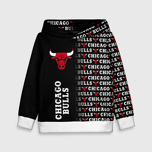 Детская толстовка CHICAGO BULLS 7 / 3D-Белый – фото 1