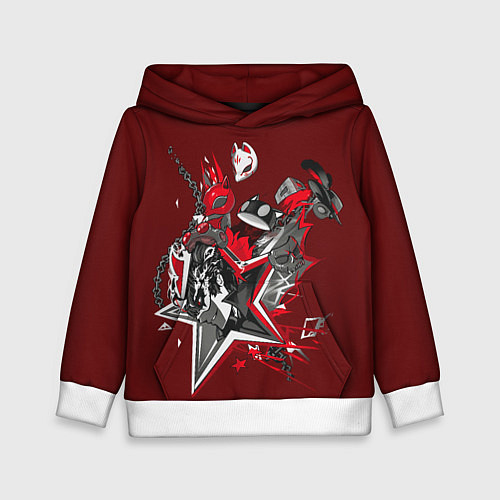 Детская толстовка Mask of Ren / 3D-Белый – фото 1