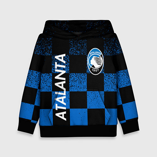 Детская толстовка FC ATALANTA ФК АТАЛАНТА / 3D-Черный – фото 1