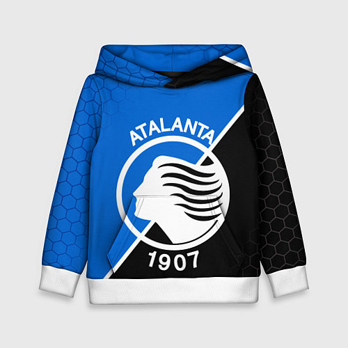 Детская толстовка FC ATALANTA ФК АТАЛАНТА / 3D-Белый – фото 1