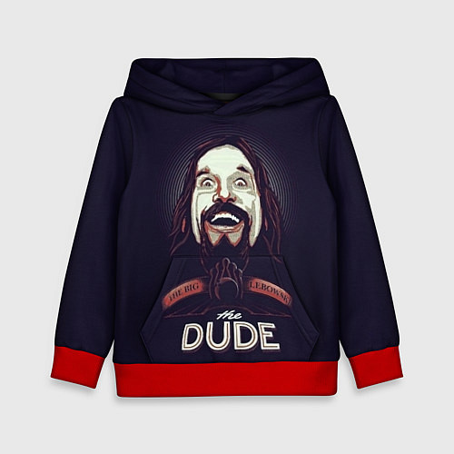 Детская толстовка Большой Лебовский The Dude / 3D-Красный – фото 1