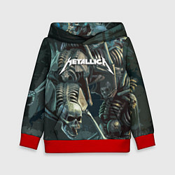 Детская толстовка Metallica Metal Skull