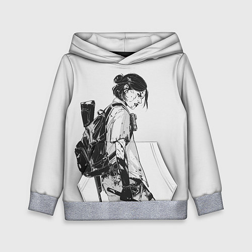 Детская толстовка BW Elly / 3D-Меланж – фото 1