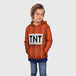 Толстовка-худи детская TNT, цвет: 3D-синий — фото 2