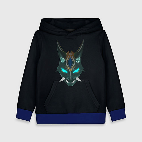 Детская толстовка Genshin Impact - Xiao / 3D-Синий – фото 1