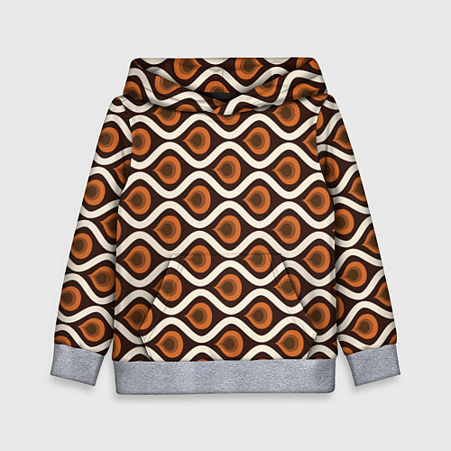 Детская толстовка Pattern / 3D-Меланж – фото 1